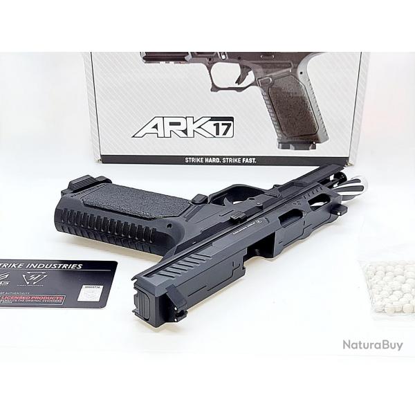 ARK17 [STRIKE INDUSTRIES] Co2 AIRSOFT NEUF AVEC BOITE NOTICE ET BILLES. OPTION SIGHT PHOSPHORECENTS!