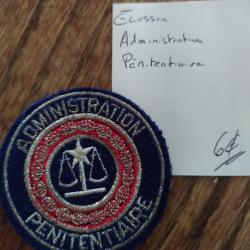 Écusson administration pénitentiaire