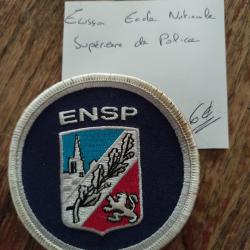 Écusson école nationale supérieure de police