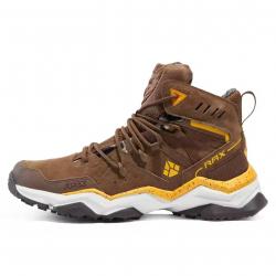 Chaussures de randonnée imperméables cuir - Bottes mi-hautes trekking, outdoor camping escalade Prom