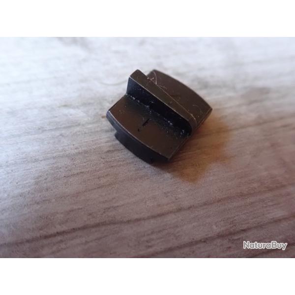 Rare guidon pour fusil Rubin Schmidt 96/11 ou G11. Hauteur 5,3 mm. Marqu .-
