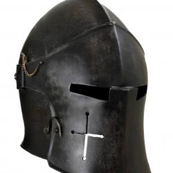Casque Barbute Noir