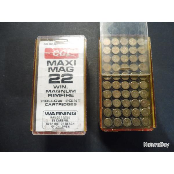 2  BOITES 22 LR  CCI  LONGUE  VINTAGE   COMPLETE