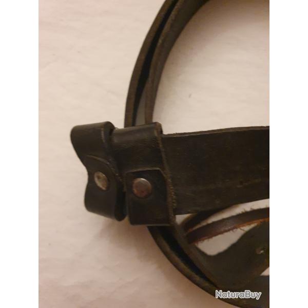 Bretelle cuir d origine de fusil lee enfield, lee metfort, Martini henry