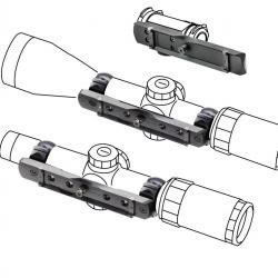 Rail Browning Nomad pour anneaux (non inclus)