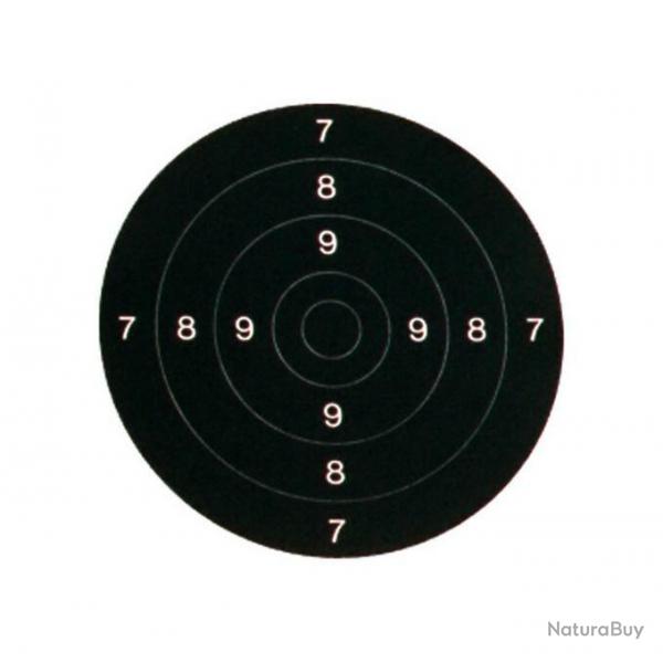 Cible 16x16 noire x100