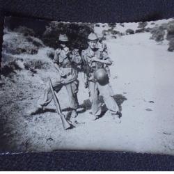 Photo de 2 Soldats en Opération Gorges de Palestro Algérie