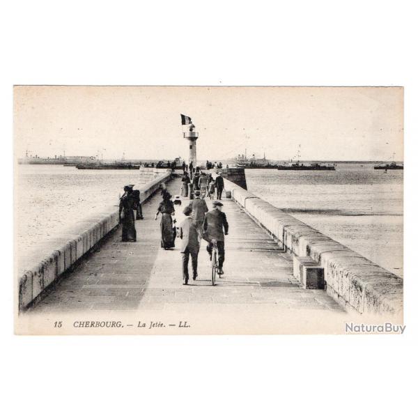 CPA - CHERBOURG - La Jete N3402