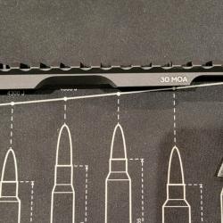 Rail picatinny mdt 30 moa pour tikka t1x
