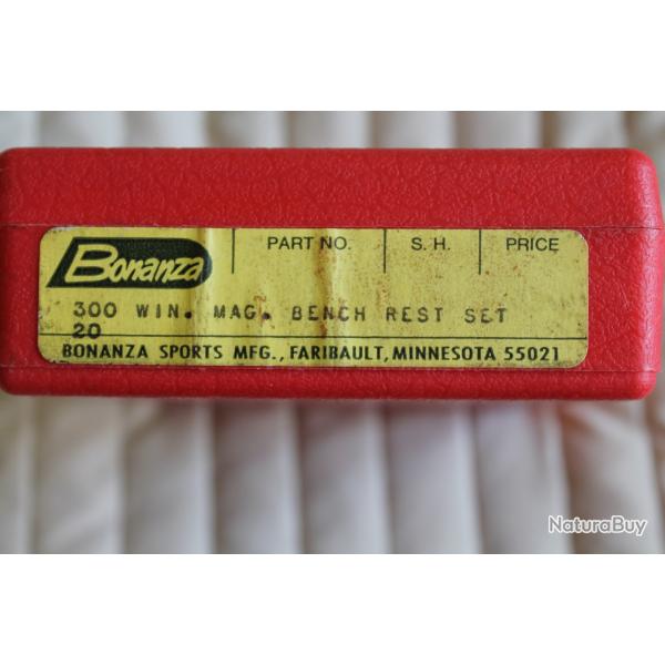 Jeu d'outil Bonanza Bench Rest 300 WM + SH