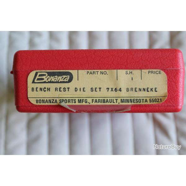 Jeu d'outil Bonanza Bench rest Cal 7X64