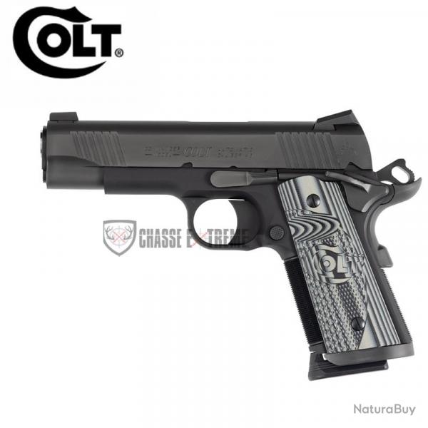 Pistolet COLT CCU Officers 4,25" Cal 45 Acp Anodize/Black Dlc