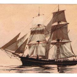 CPA - Marine -Brick - Collection de la Ligue Maritime et Coloniale N°3380