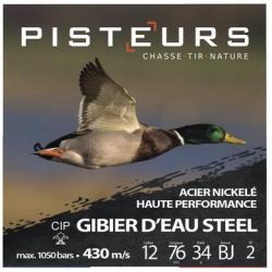 GIBIER D'EAU STEEL CAL. 12 / 76 MM N° 4 34G
