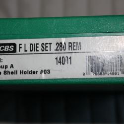 Jeu d'Outil RCBS Cal 280 Remington
