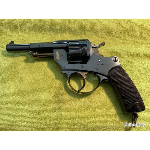Revolver MAS 1874 cal. 11mm73 en Etat "Concours", "Muse" ou "Neuf"