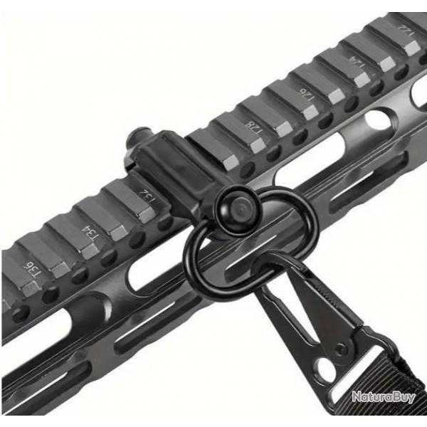 Attache sangle QD dport pour rail Picatinny