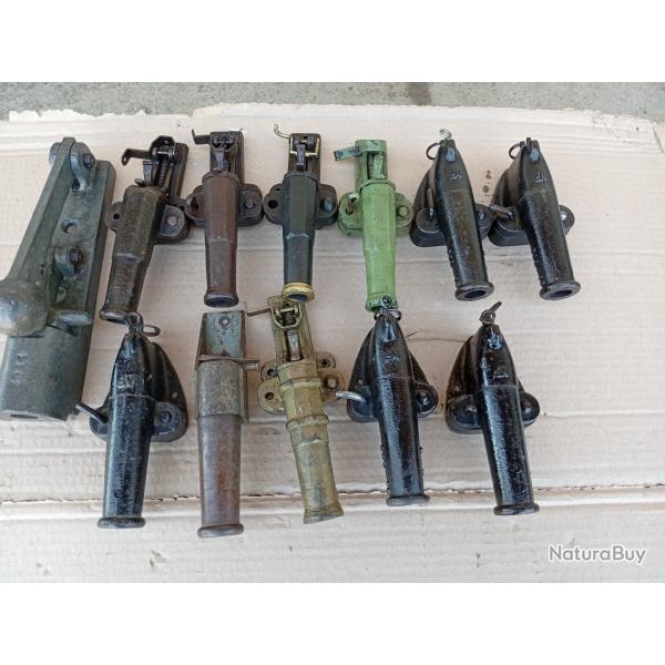 Lot de 12 canons avertisseur
