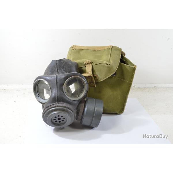 Masque  gaz Anglais WW2 avec pochette 1943 1944