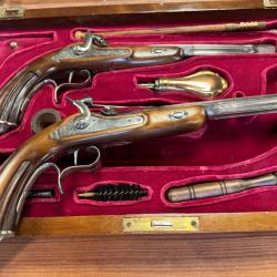 coffret de pistolets de tir cal 45