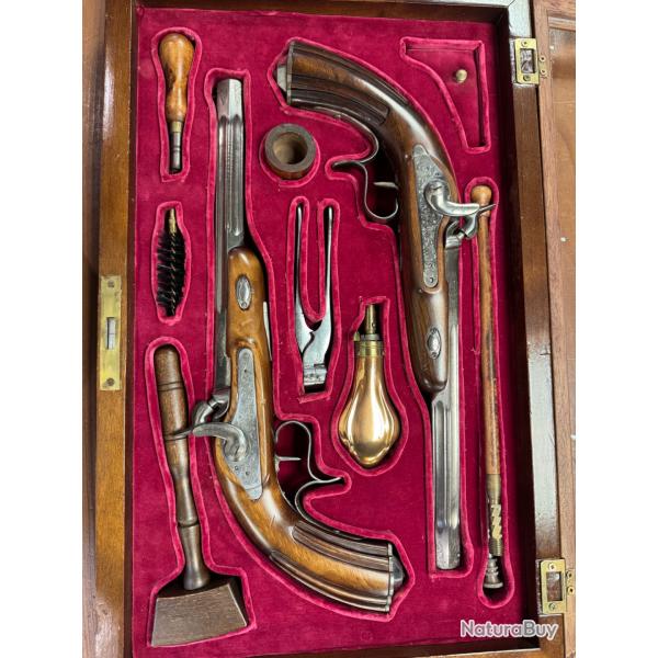 coffret de pistolets de tir cal 45