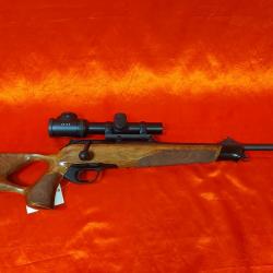 blaser r8 sucess bois calibre 7x64 troup de pouce et leica magnus 1-6.3x24