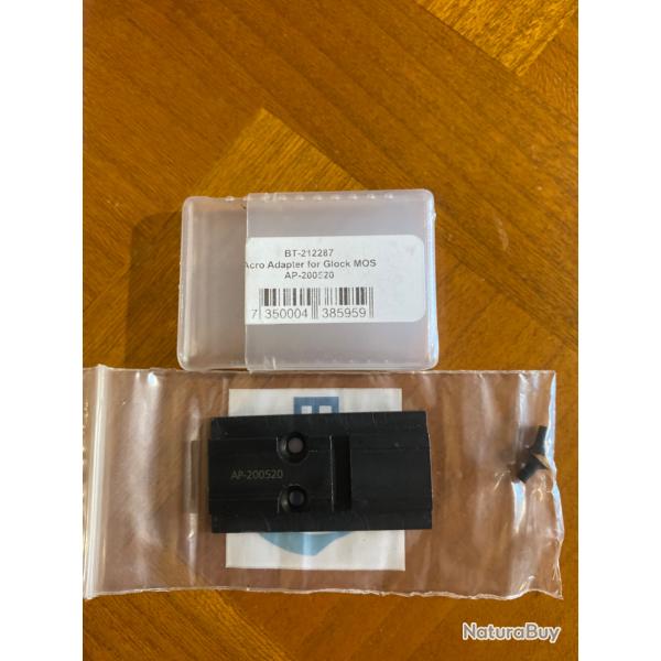 Accro adapter for glock mos