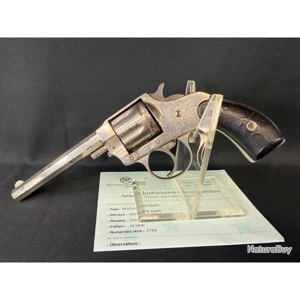 Rare Hopkins & Allen DA Numro 6 calibre 32sw