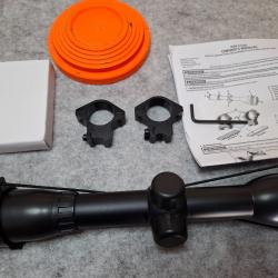 Lunette 4x32 + Colliers en rail de 11mm (neuve)