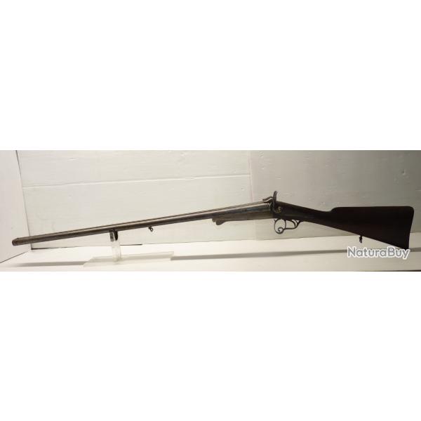ENCHERE SANS RESERVE Fusil juxtapos  systeme Cal.16  broche fabrication stephanoise