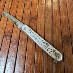 COUTEAU FRANÇAIS VINTAGE COLLECTOR DUMAS AÎNÉ TRENTE-DEUX 32
