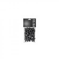 PROMO ! SACHET DE 50 BILLES CAOUTCHOUC ENTRAINEMENT CAL.50