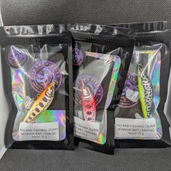 Lot de 3 leurres MINNOW 10 grs , Fishing lure / FISH AND FISHING