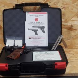 RUGER MARK IV TARGET 22 LONG RIFLE