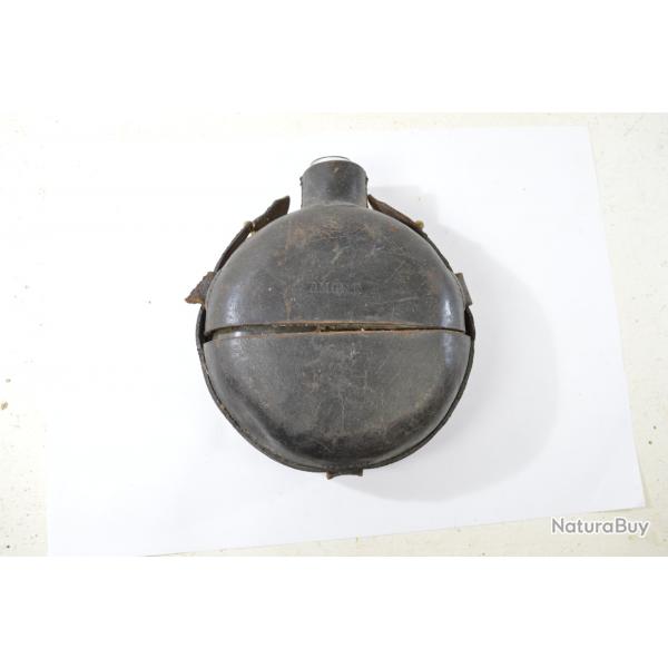Gourde Arme Portugaise Premire Guerre Mondiale. Portugal WW1. Dco western cowboy gourde verre