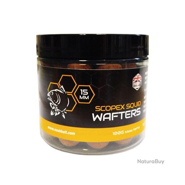 Bouillettes Equilibres Nash Scopex Squid Wafters 15mm 100g