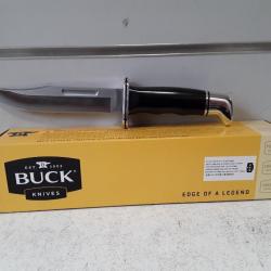 Poignard Buck knives "119" 26cm + etui noir