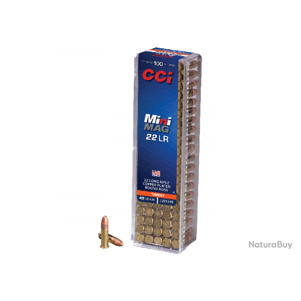 Balles CCI Minimag Segmented HP - Cal. 22 LR - Boite de 100 - Par 1