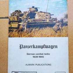 LIVRE PANZERKAMPFWAGEN   GERMAN TANK COMBAT 1939-1945 CHAR ALLEMAND WW2 WEHRMACHT ILLUSTRATED  N6