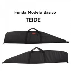 Étui textile pour arme longue Zasdar Basic, noir. TEIDE 116 cm.