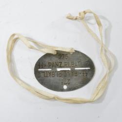 Copie plaque d'identité Allemande WW2 (A)