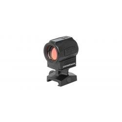 HOLOSUN SCRS - RÉTICULE : ROUGE - BOUTON +/- ET PANNEAU SOLAIRE