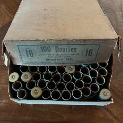 Boite de 100 douilles de calibre 16 Cartoucherie de Bischwiller (2)
