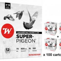 CARTOUCHES SUPER PIGEON 12/76 36G PB6 X100