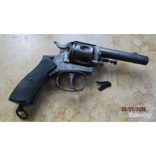 revolver cal 380 38 S&W percussion SA DA ressort remplacement donn Belge 6 coups