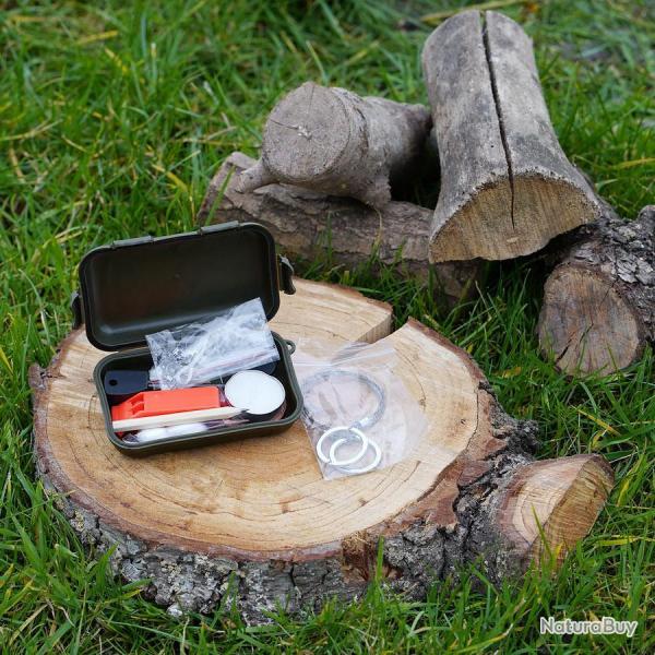 Kit de survie de combat tanche (Couleur Vert)