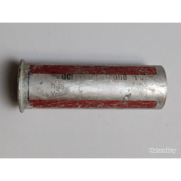 Cartouche fumigne rouge pour pistolet lance fuse / Leuchtpistole - ALLEMAND WW2 (3)
