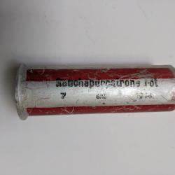 Cartouche fumigène rouge pour pistolet lance fusée / Leuchtpistole - ALLEMAND WW2 (5)