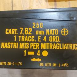 Caisse métal pour munitions