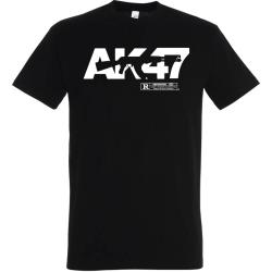 AK-47 T-Shirt Noir et blanc